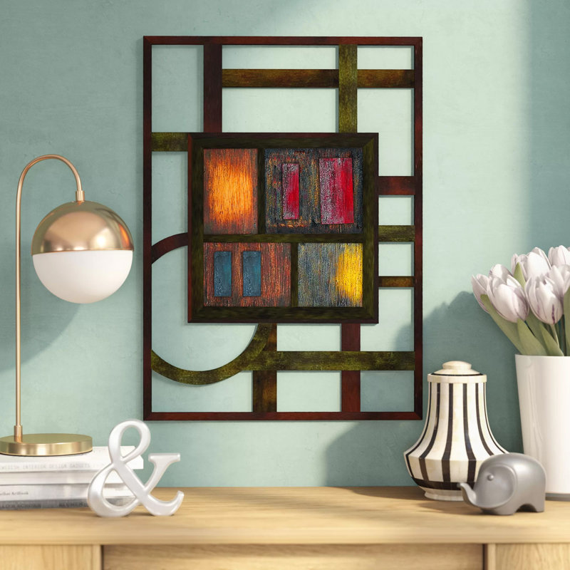 Bloomsbury Market Abstract Metal Wall Décor & Reviews Wayfair